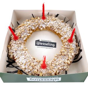 Roomboter amandelkrans 750 gram