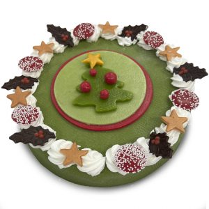 Kerst chipolata taart  (10 p.)