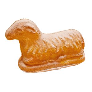 paas schaapje van zachte cake