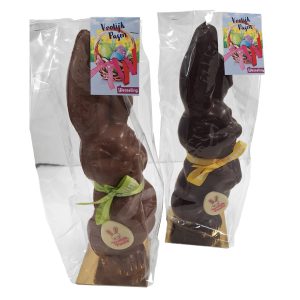 Chocolade haasje groot melk of puur*