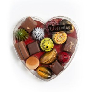 Bonbons in hart