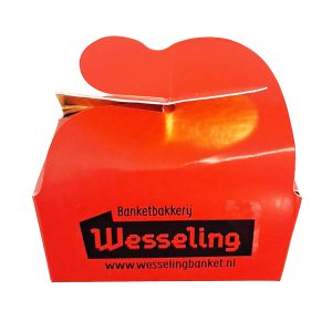 Doosje bonbons 2 stuks (rood)