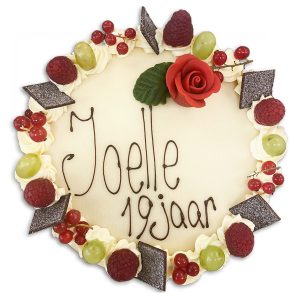 Taart met eigen ontwerp