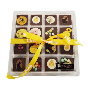 Luxe box vierkant chocolade