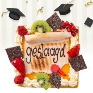 Geslaagd taartje 2